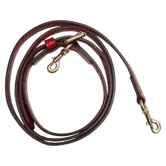 Gucci GG embossed handbag/shoulder bag, 2-way, 354224, red leather, women's. - Picture 15 of 16